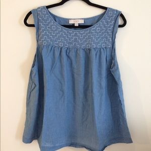 Sleeveless Smock Top